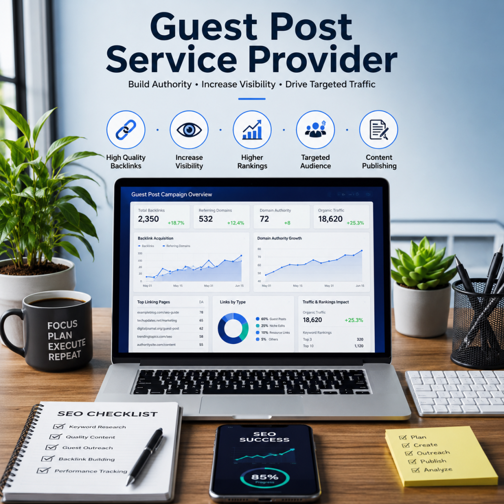 Best Guest Post Service Provider: How to Choose in 2026