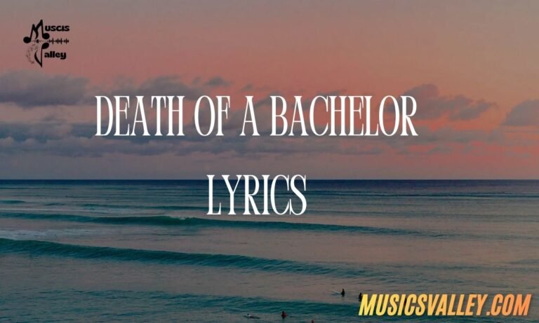 Death of a bachelor lyrics
