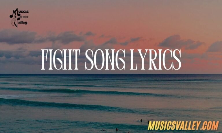 Fight song lyrics