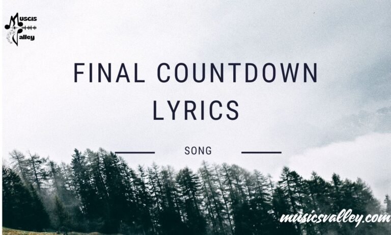 Final countdown lyrics