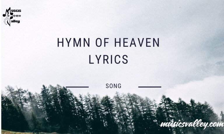 Hymn of heaven lyrics