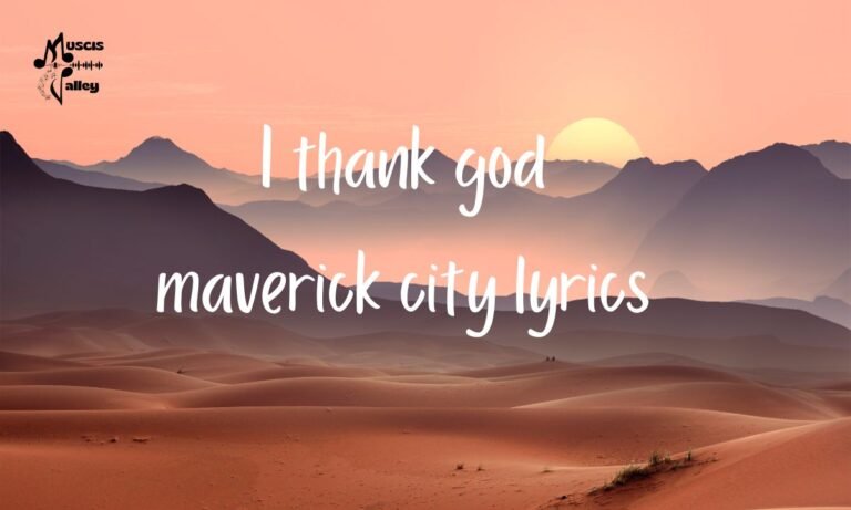 I thank god maverick city lyrics
