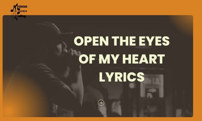 Open the eyes of my heart lyrics