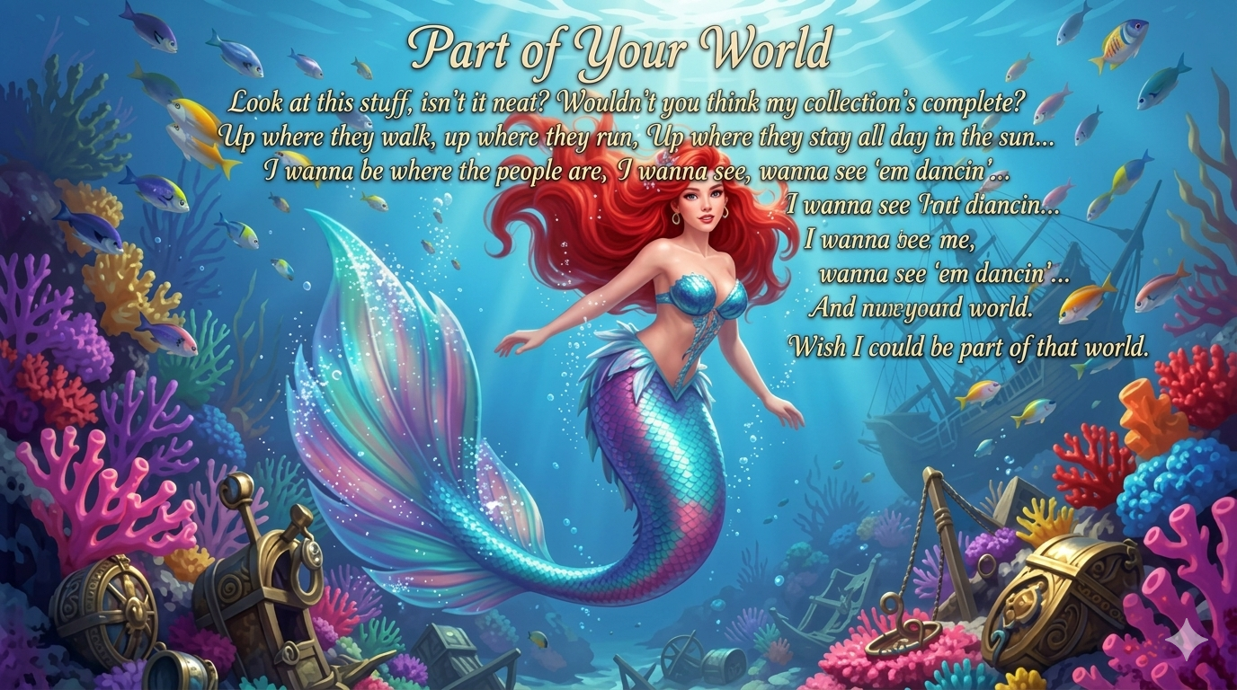 Part of Your World - Lyrics